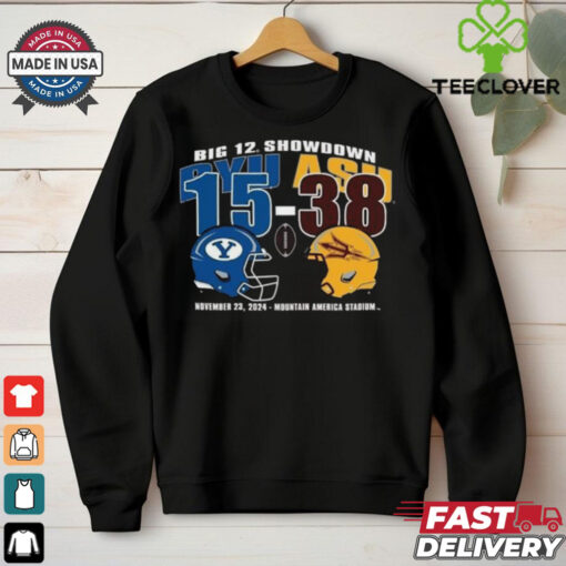 Official Big 12 Showdown 2024 ASU 28 23 BYU Score Shirt