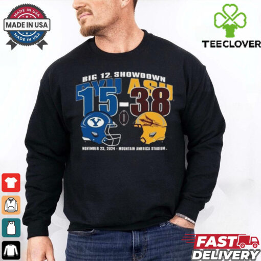 Official Big 12 Showdown 2024 ASU 28 23 BYU Score Shirt