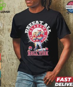 Official Big Al Defeated All Roll Tide Alabama Crimson Tide Shirt