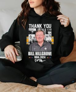 Official Bill Hillgrove 1994 2024 Pittsburgh Steelers Thank You signature hoodie, sweater, longsleeve, shirt v-neck, t-shirt