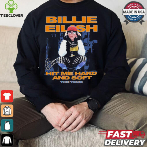 Official Billie Eilish Hit Me Hard And Soft The Tour 2024 Signature Shirt