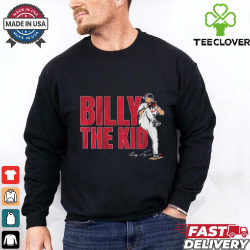 Official Billy Wagner The Kid Pose Atlanta Braves MLB Baseball t shirt