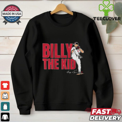Official Billy Wagner The Kid Pose Atlanta Braves MLB Baseball t shirt