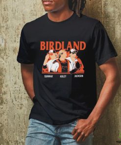 Official Birdland Baltimore Orioles Gunnar Adley And Jackson Shirt