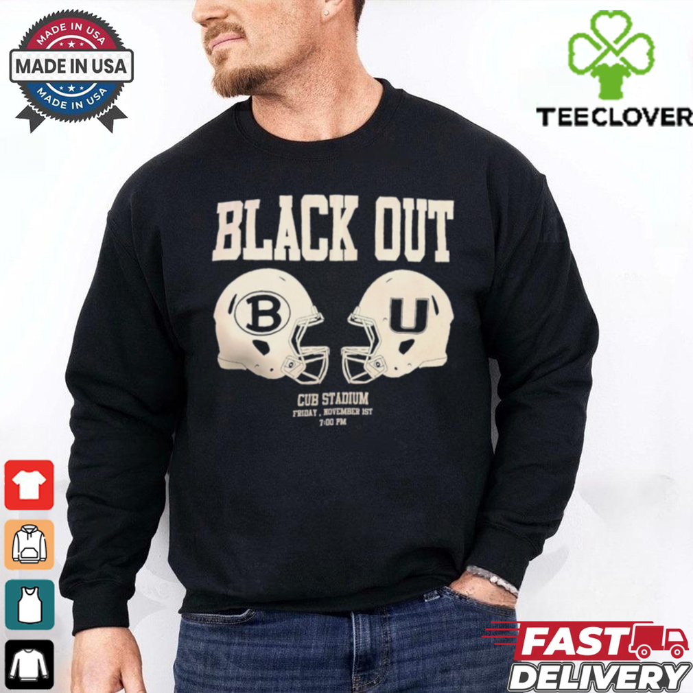 Official Black Out Cub Stadium Friday Nov 1st Helmet Brenham HS Football t shirt Official Black Out Cub Stadium Friday Nov 1st Helmet Brenham HS Football t shirt