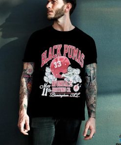Official Black Pumas 33 Avondale Brewing Co May 11th Birmingham T shirt