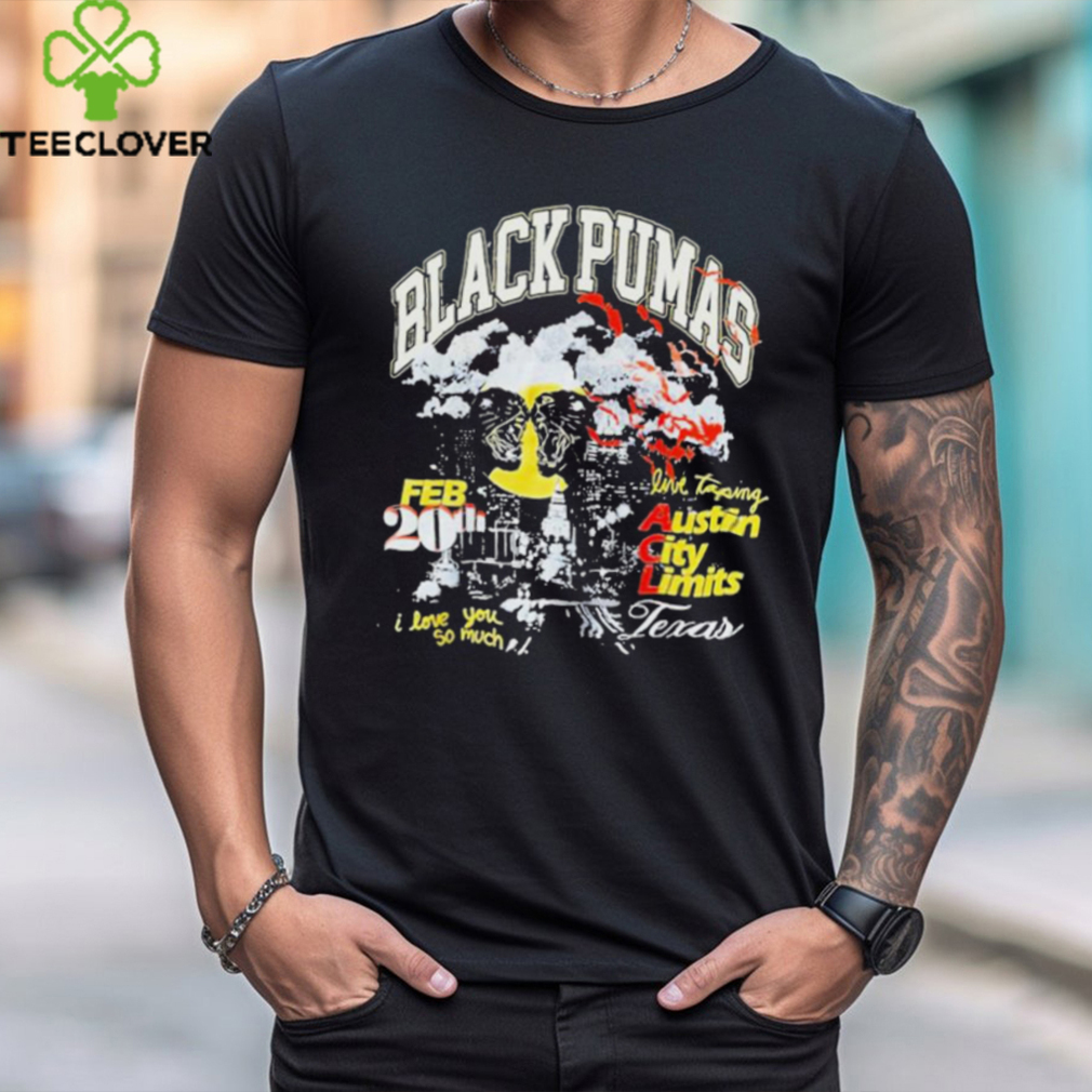 Official Black pumas austin city limits february 20 2024 shirt Official Black pumas austin city limits february 20 2024 shirt
