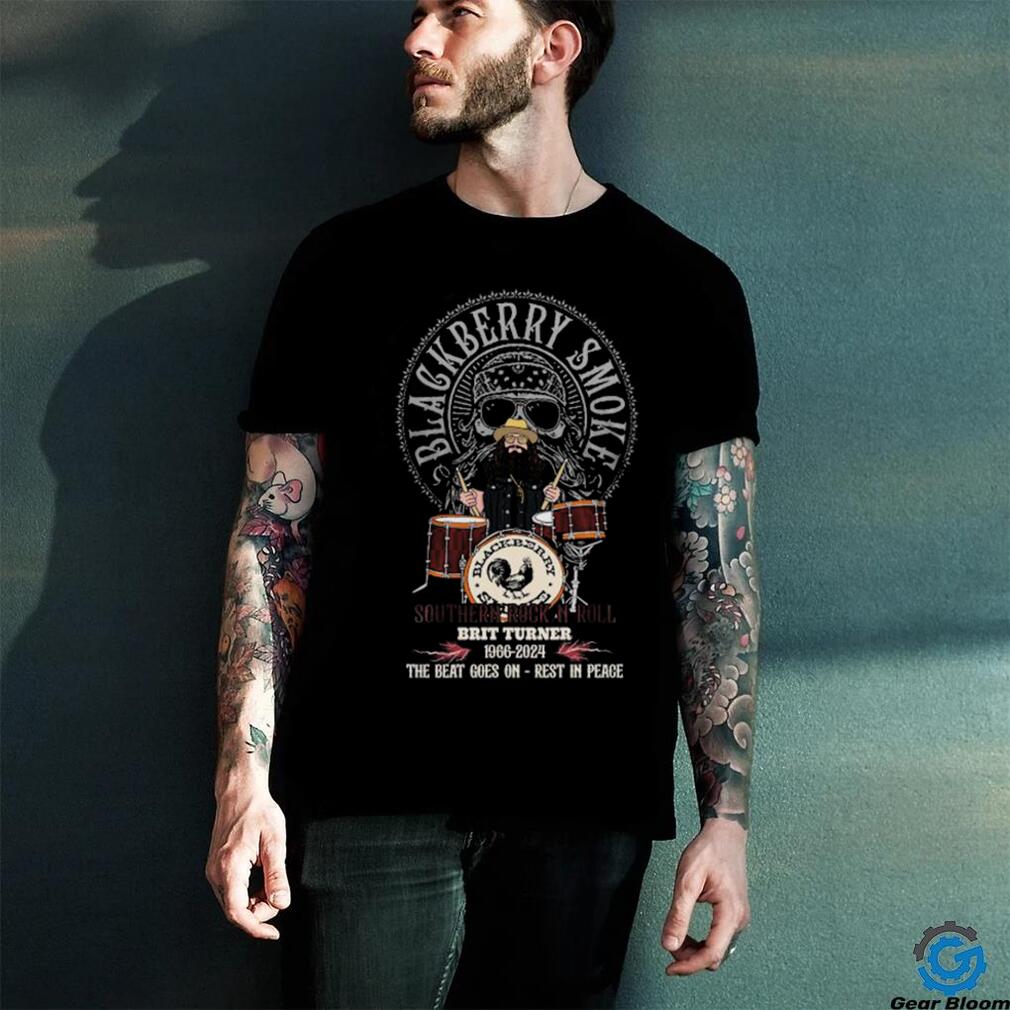 Official Blackberry Smoke Southern Rock N Roll Brit Turner 1966 2024 Memories shirt Official Blackberry Smoke Southern Rock N Roll Brit Turner 1966 2024 Memories shirt