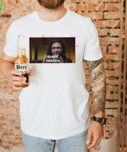 Official Blame Farokh T Shirts