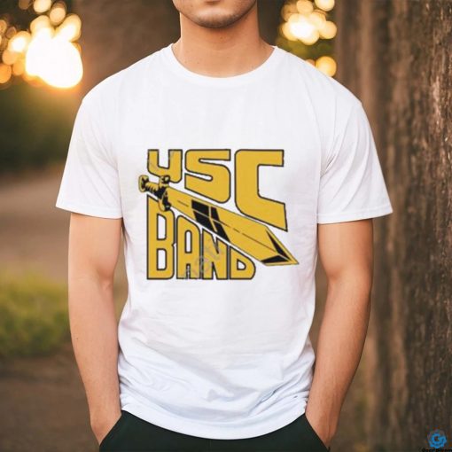 Official Bleacher Report Olivia Rodrigo Wearing Usc Trojans Marching Band Russell Athletic Shirt