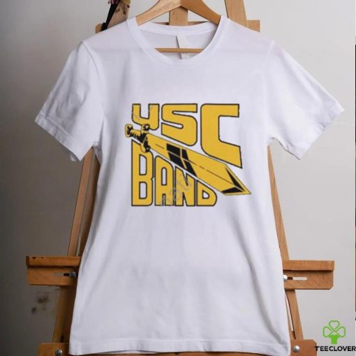 Official Bleacher Report Olivia Rodrigo Wearing Usc Trojans Marching Band Russell Athletic Shirt