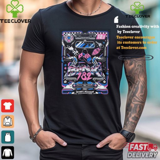 Official Blink 182 Aug 12 2024 The Little Caesars Arena In Detroit MI Poster Shirt