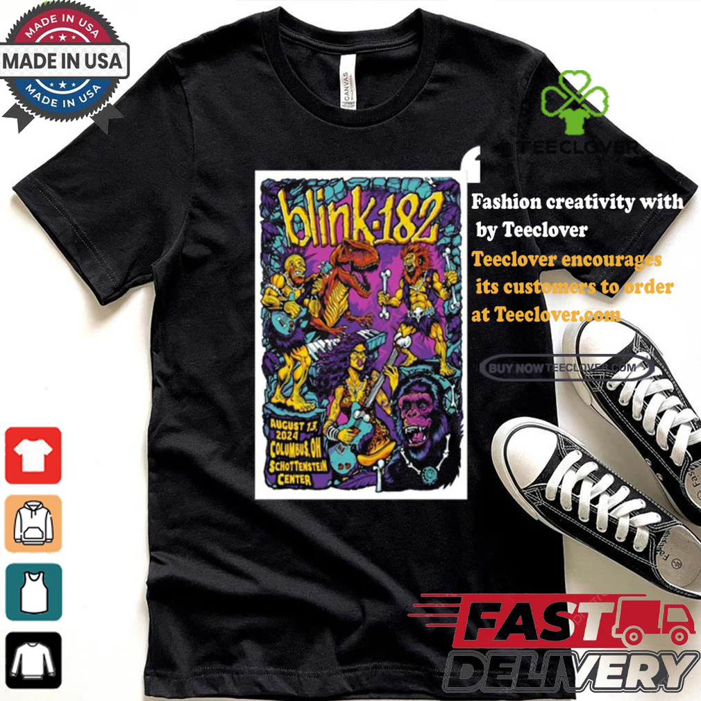 Official Blink 182 Aug 13 2024 Schottenstein Center In Columbus OH Poster T Shirt Official Blink 182 Aug 13 2024 Schottenstein Center In Columbus OH Poster T Shirt