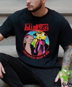 Official Blink 182 March 12 2024 Lima District Shirt