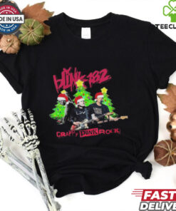 Official Blink 182 Merry Christmas Crappy Punk Rock 2024 Shirt