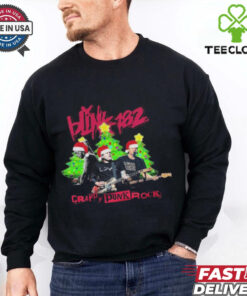 Official Blink 182 Merry Christmas Crappy Punk Rock 2024 Shirt