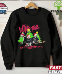 Official Blink 182 Merry Christmas Crappy Punk Rock 2024 Shirt