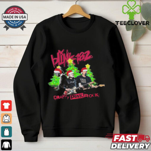 Official Blink 182 Merry Christmas Crappy Punk Rock 2024 Shirt