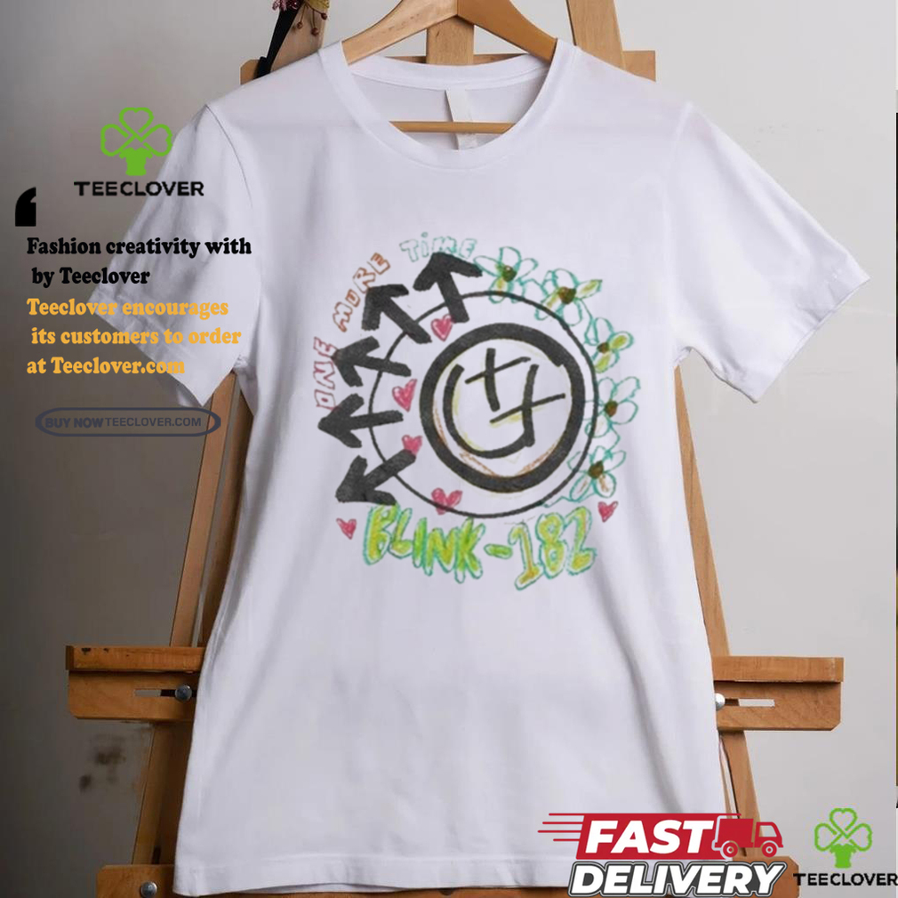 Official Blink 182 One More Time Smiley Stretch T Shirt Official Blink 182 One More Time Smiley Stretch T Shirt
