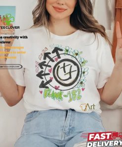 Official Blink 182 One More Time Smiley Stretch T Shirt