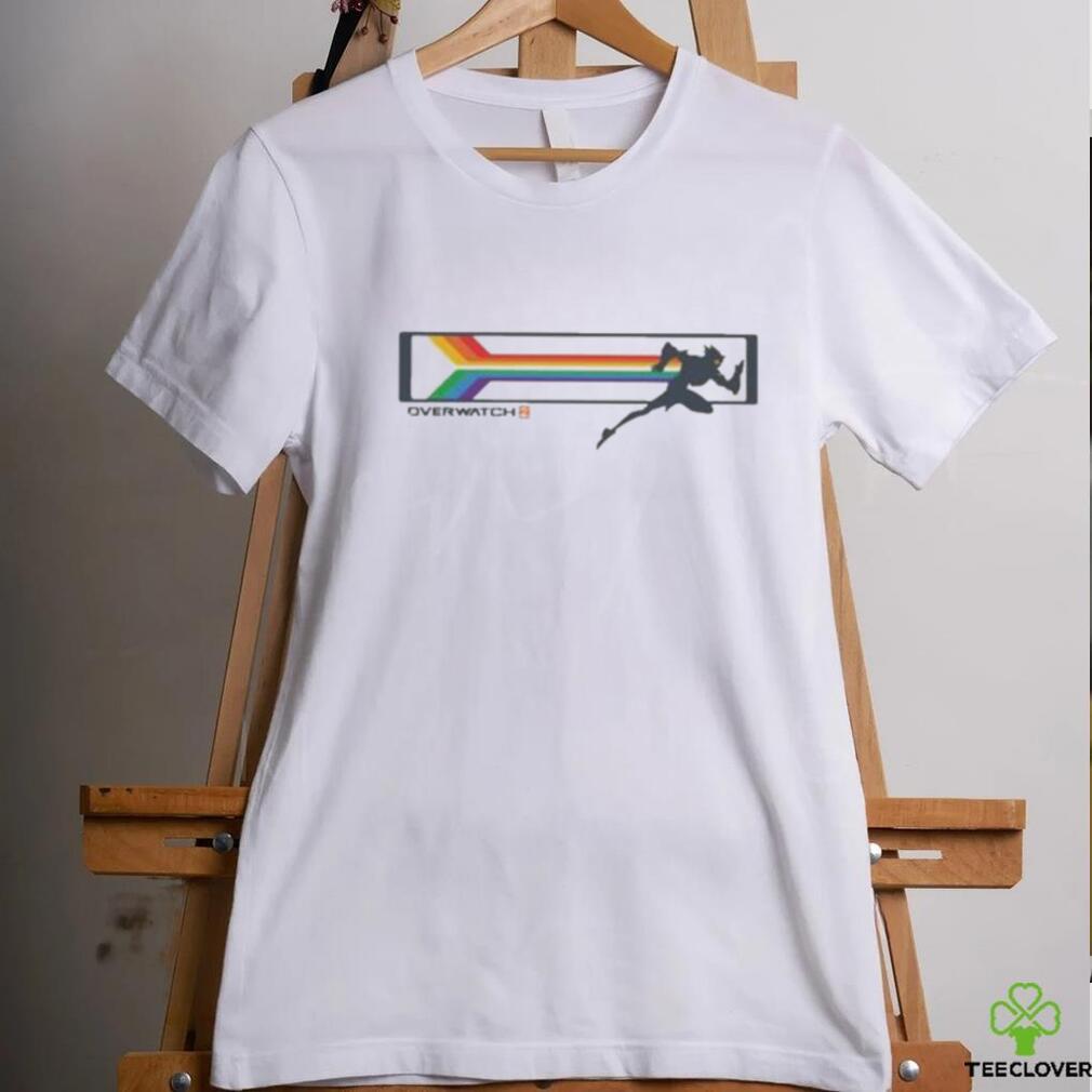 Official Blizzard Gear 2023 Overwatch 2 Tracer Pride T Shirt Official Blizzard Gear 2023 Overwatch 2 Tracer Pride T Shirt