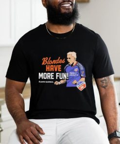 Official Blondes Have More Fun Alvaro Barreal T Shirt