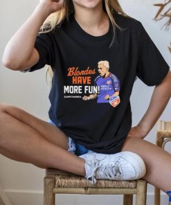 Official Blondes Have More Fun Alvaro Barreal T Shirt