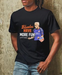 Official Blondes Have More Fun Alvaro Barreal T Shirt