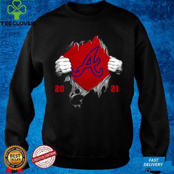 Official Blood Inside Me Atlanta Braves 2021 Champion Shirt
