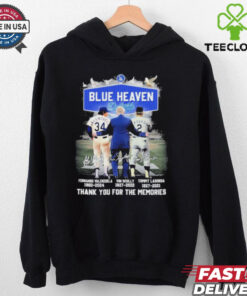Official Blue Heaven Los Angeles Dodgers Signature Thank You For The Memories Unisex T Shirt