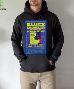 Official Blues Traveler Celeb 30 Years Of Four Tour 2024 Poster Shirt