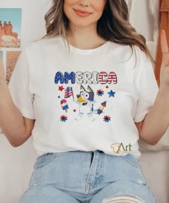 Official Bluey America 4th Of July 2024 Shirt