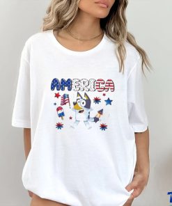 Official Bluey America 4th Of July 2024 Shirt