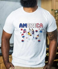 Official Bluey America 4th Of July 2024 Shirt