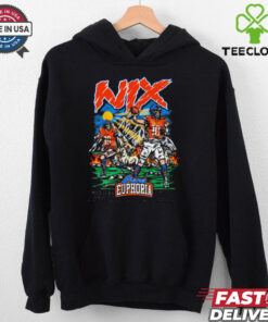 Official Bo Nix Denver Broncos NFL Planet Euphoria Art t shirt