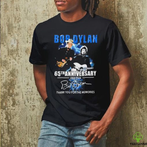 Official Bob Dylan 65th Anniversary 1959 2024 Thank You For The Memories Signature shirt