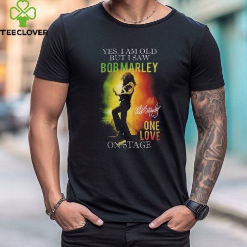 Official Bob Marley One Love On Stage T Shirt