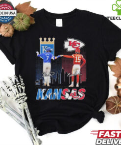 Official Bobby Witt Jr X Patrick Mahomes Kansas 2024 T hoodie, sweater, longsleeve, shirt v-neck, t-shirt