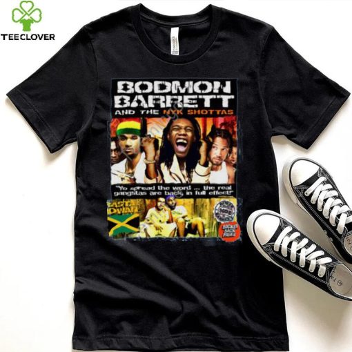 Official Bodmon Barrett Tee Shirt Bocker Backpages Merch shirt