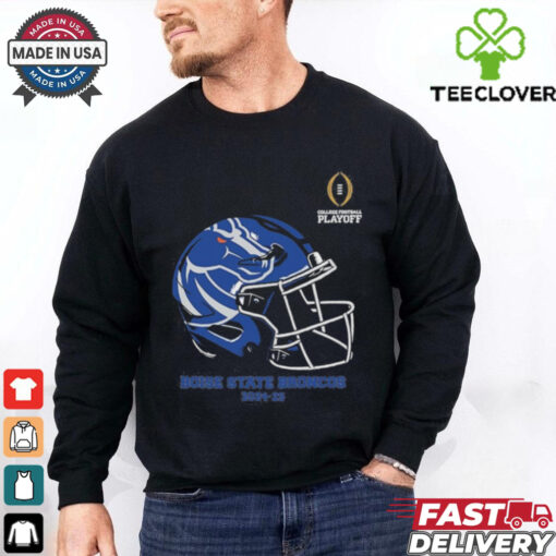 Official Boise State Broncos College Football Playoff 2025 Boise State Helmet T shirts