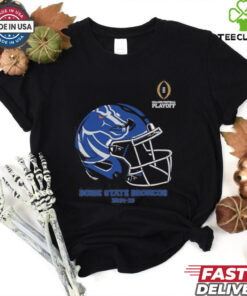 Official Boise State Broncos College Football Playoff 2025 Boise State Helmet T shirts