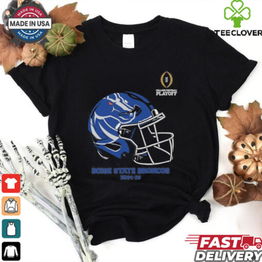 Official Boise State Broncos College Football Playoff 2025 Boise State Helmet T shirts
