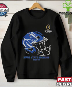 Official Boise State Broncos College Football Playoff 2025 Boise State Helmet T shirts