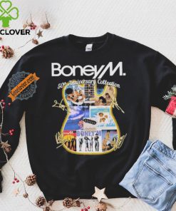Official Boney M 50th Anniversary Collection Signatures shirt