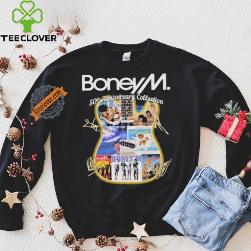 Official Boney M 50th Anniversary Collection Signatures shirt
