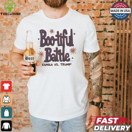 Official Boo Tiful Battle Kamala vs Trump Halloween 2024 T Shirt