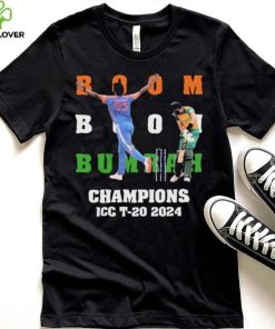 Official Boom Boom Bumrah Champions ICC T 20 2024 hoodie, sweater, longsleeve, shirt v-neck, t-shirt