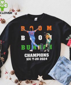 Official Boom Boom Bumrah Champions ICC T 20 2024 hoodie, sweater, longsleeve, shirt v-neck, t-shirt