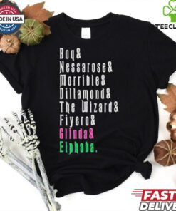 Official Boq& Nessarose& Morrible& Dillamond& Glinda& Elphaba T Shirt