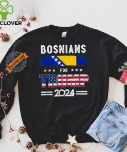 Official Bosnians for Trump 2024 bosnia and herzegovina flag T shirt 1 Official Bosnians for Trump 2024 bosnia and herzegovina flag T shirt